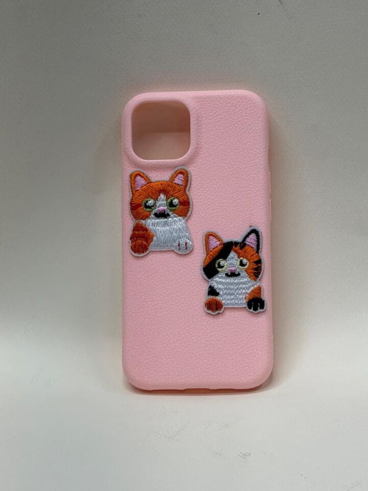 iPhone 15 Candy Case - İçi Kadife Pastel Renkli Yumuşak Silikon Kılıf