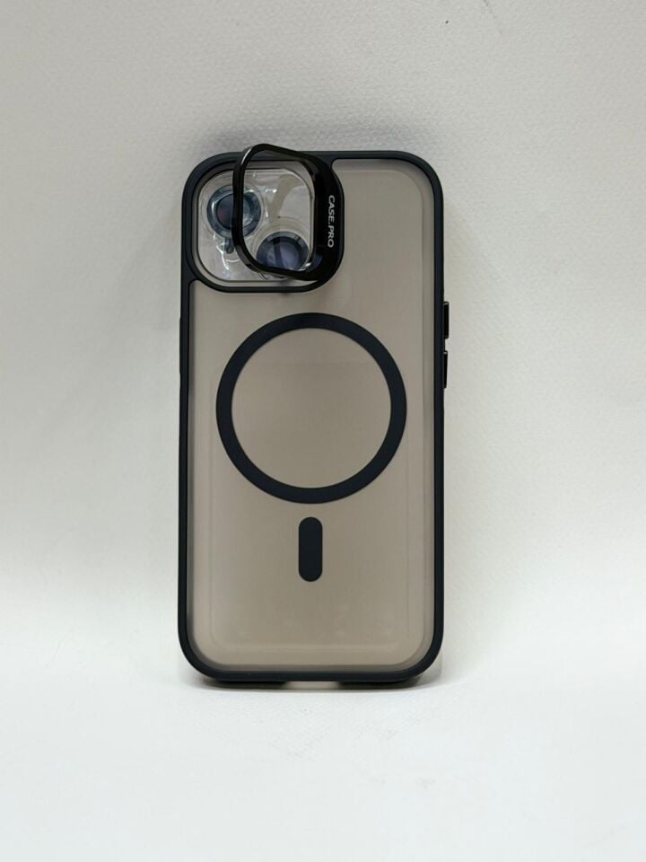 iPhone 15 MagSafe Destekli Kamera Korumalı Darbe Emici Kılıf