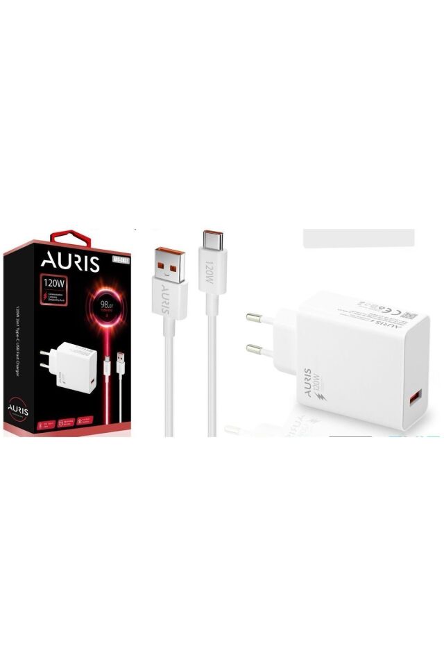 120 W Ultra Hızlı Şarj Aleti Beyaz