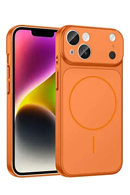 iPhone 15 İçin iPhone 17 Görünüm Veren Kamera Tasarımlı Premium Dönüştürücü Kılıf