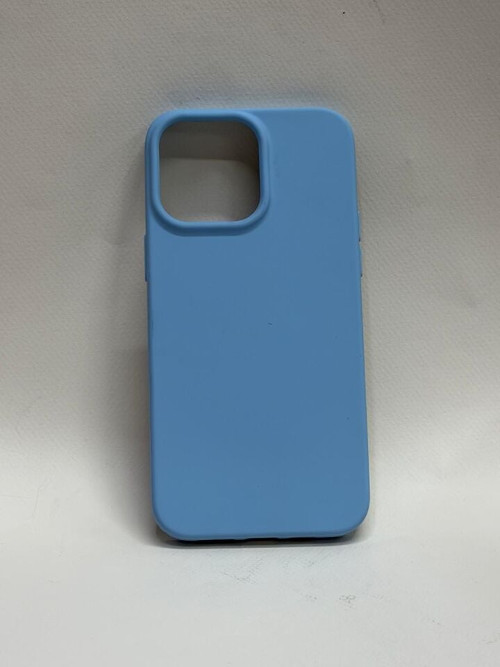iPhone 14 Pro Max İçi Süet Kamera Korumalı Lansman Silikon Kılıf