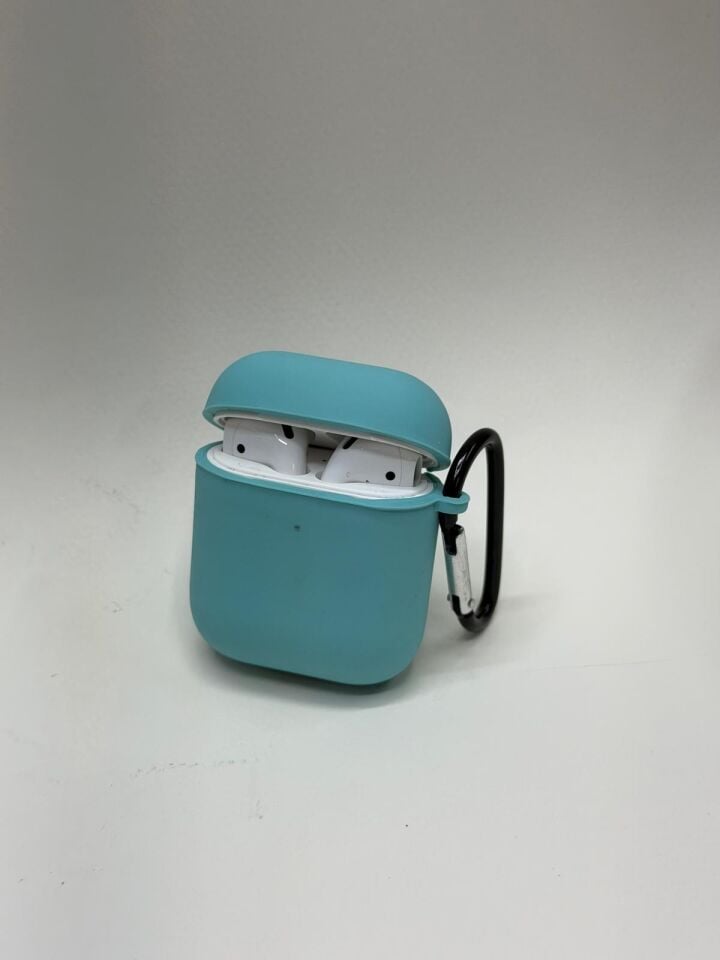 AirPods 1. Nesil Uyumlu Premium Koruyucu Kılıf turkuaz