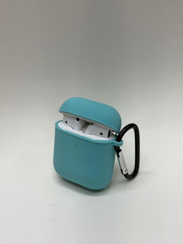 AirPods 1. Nesil Uyumlu Premium Koruyucu Kılıf turkuaz