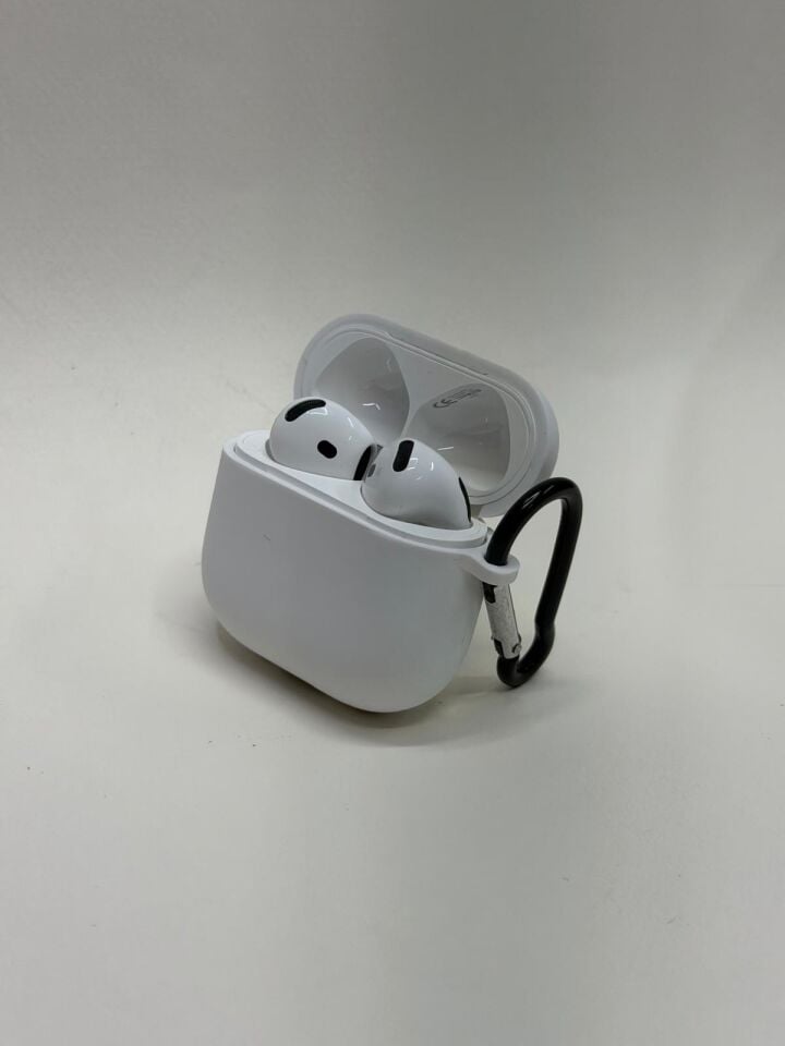 AirPods 4. Nesil Uyumlu Premium Silikon Kılıf - Darbe Emici Koruyucu Kılıf