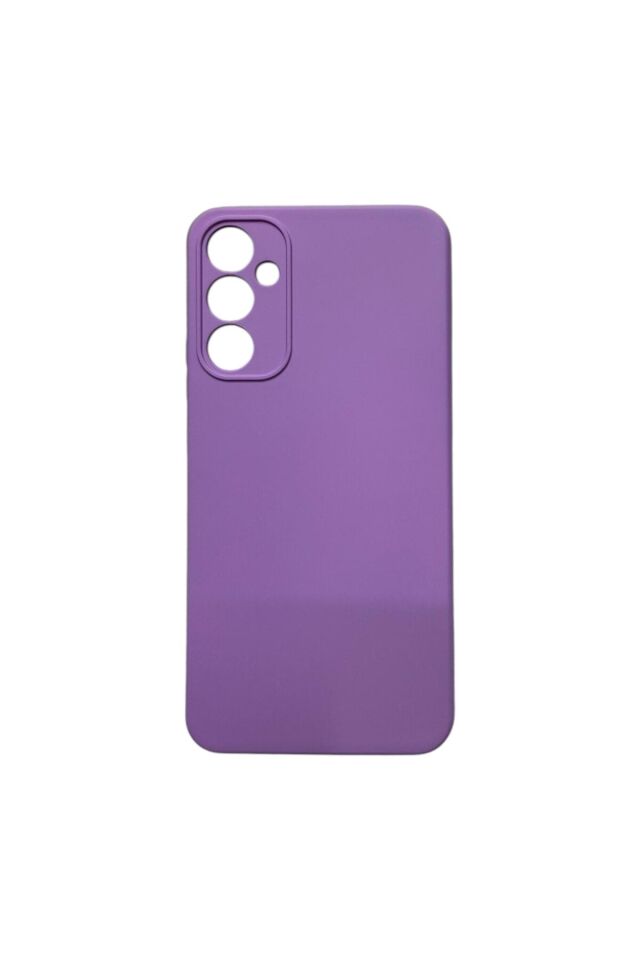 Samsung A34 Uyumlu Silikon Lansman Kılıf Mor