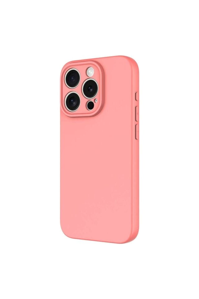 iPhone 15 Pro Max Kılıf SENK Mara Lansman Kapak-Lacivert Pembe