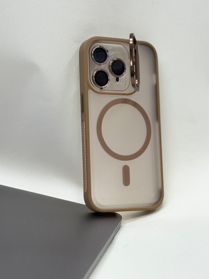 iPhone 14 Pro Uyumlu MagSafe Özellikli Lansman Kılıf - Kamera Korumalı Lüks Silikon