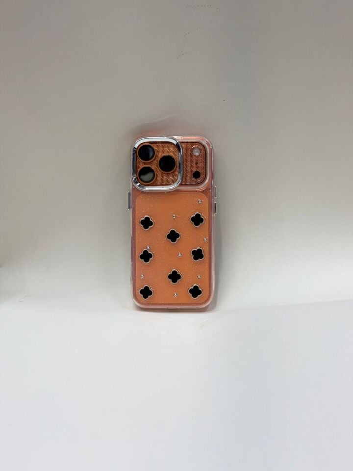 Iphone 17 Pro Uyumlu V&C Mücevher Esintili Telefon Kılıfı - Summer Love Koleksiyonu