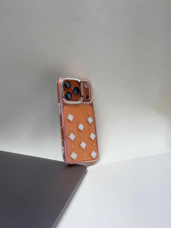 Iphone 17 Pro Uyumlu V&C Mücevher Esintili Telefon Kılıfı - Summer Love Koleksiyonu