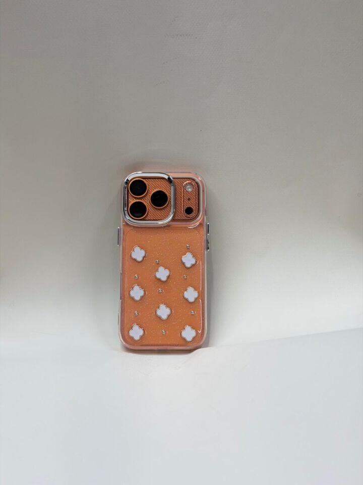 Iphone 17 Pro Uyumlu V&C Mücevher Esintili Telefon Kılıfı - Summer Love Koleksiyonu