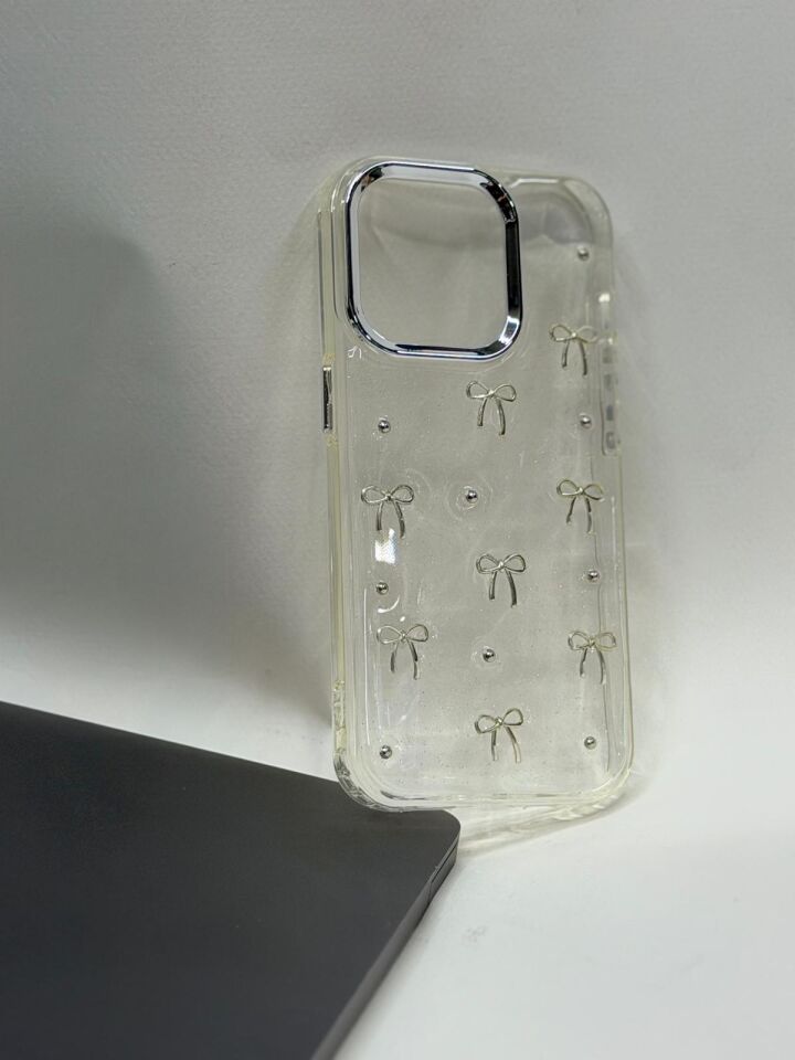 iPhone 14 Pro Mücevher Tasarımlı Premium Telefon Kılıfı