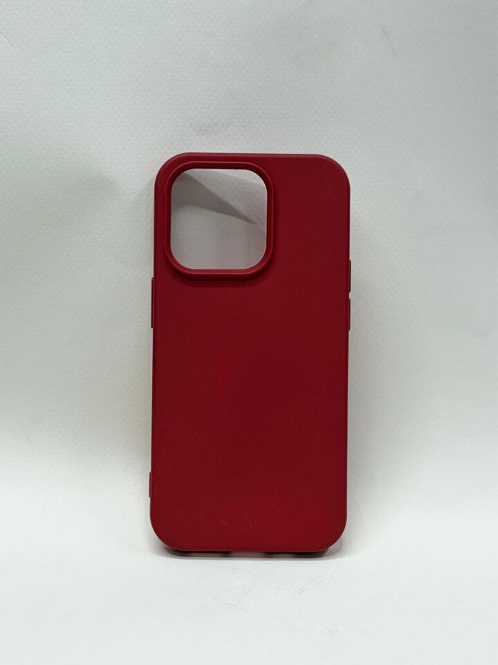 iPhone 14 Pro İçi Kadife Lansman Serisi Silikon Kılıf