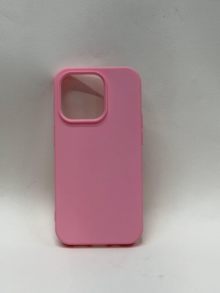 iPhone 14 Pro İçi Kadife Lansman Serisi Silikon Kılıf
