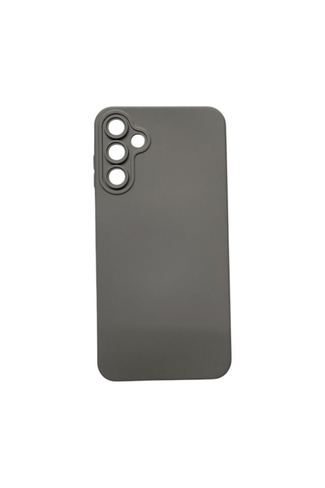 Samsung A15 Uyumlu Silikon Lansman Kılıf Gri