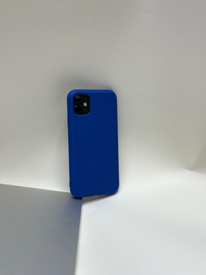 iPhone 11 Uyumlu Lansman Kılıfı - İçi Kadife Süet Astarlı Silikon Koruyucu Kapak