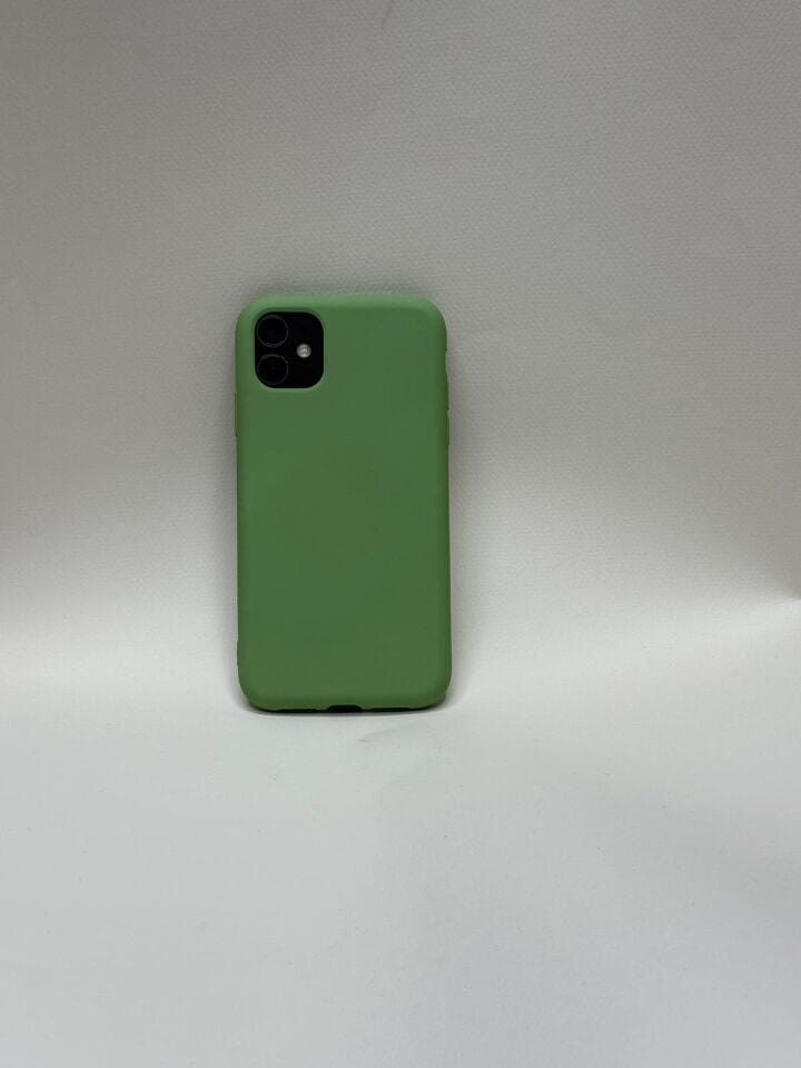 iPhone 11 Uyumlu Lansman Kılıfı - İçi Kadife Süet Astarlı Silikon Koruyucu Kapak