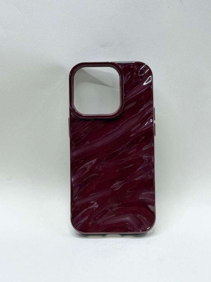 Apple iPhone 14 Pro Bordo Kılıf - Kamera Korumalı  Silikon