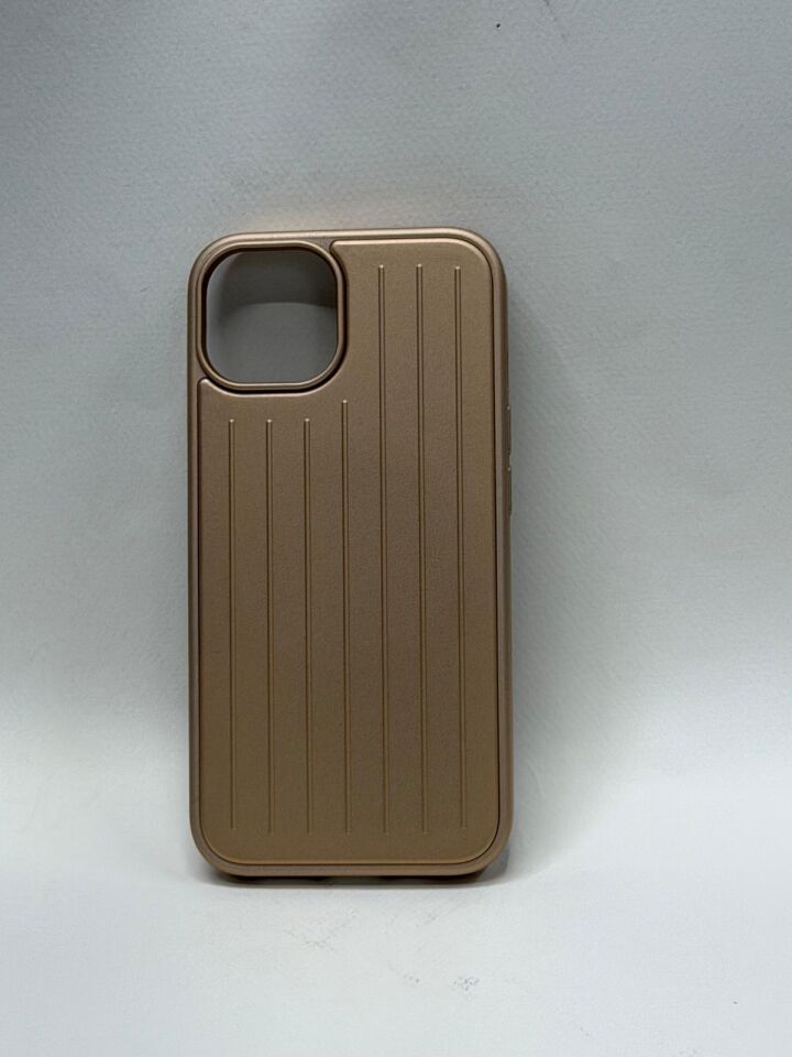 iPhone 13 Uyumlu Valiz Desenli Premium Arka Kapak – Rimowa Tasarım