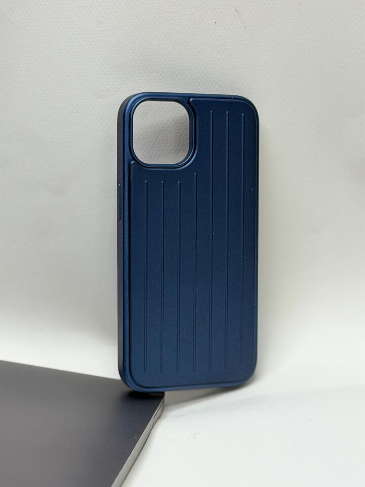 iPhone 13 Uyumlu Valiz Desenli Premium Arka Kapak – Rimowa Tasarım