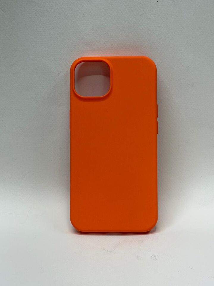 iPhone 13 ve iPhone 14 Uyumlu İçi Süet Lansman Serisi Silikon Kılıf