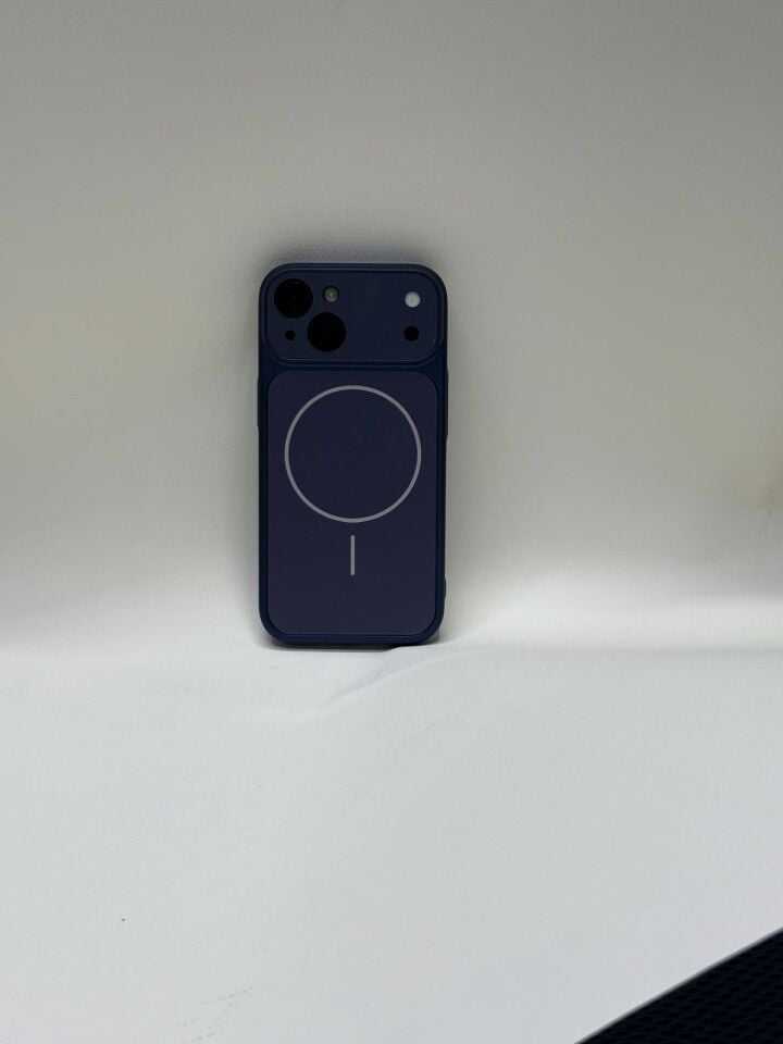 iPhone 15 Premium AG Glass Kamera Korumalı Lansman Kılıf