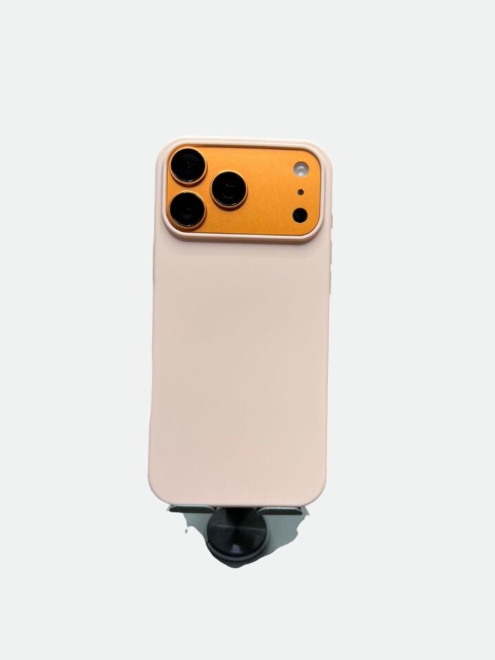 iPhone 17 Pro Max Uyumlu İçi Kadife Lansman Silikon Kılıf – Kamera Korumalı Premium Serisi