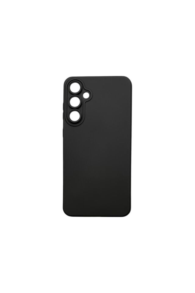 Samsung S23FE Uyumlu Silikon Lansman Kılıf Siyah