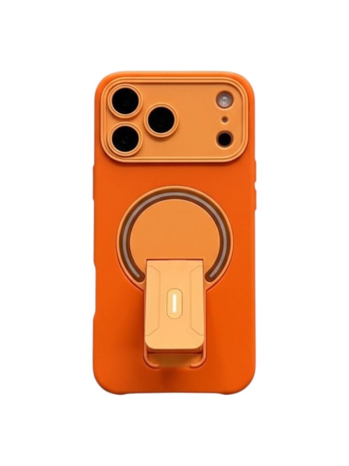 iPhone 17 Pro Uyumlu Mıknatıslı Kapaklı Premium  Kılıf – Cüzdanlı ve Stand Özellikli