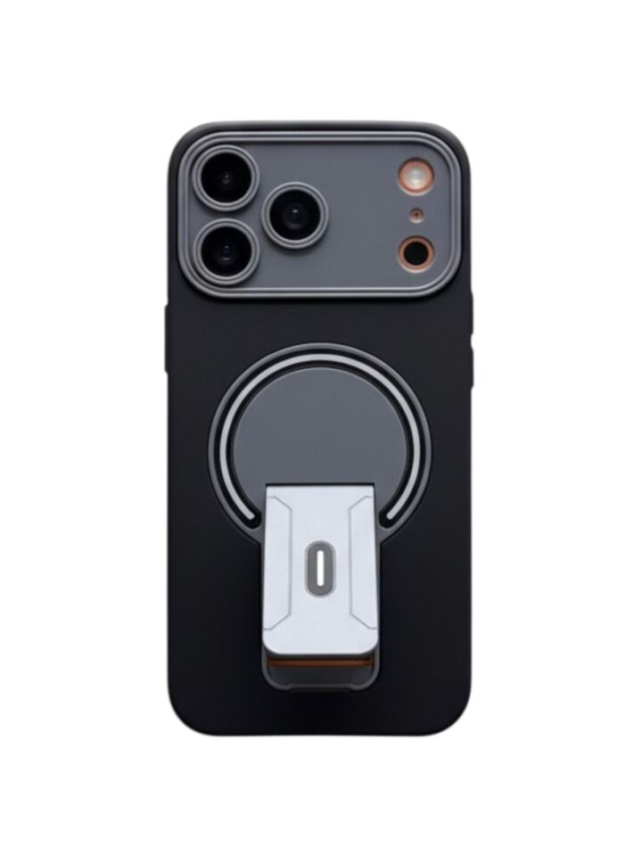 iPhone 17 Pro uyumlu cüzdanlı deri premium kılıf