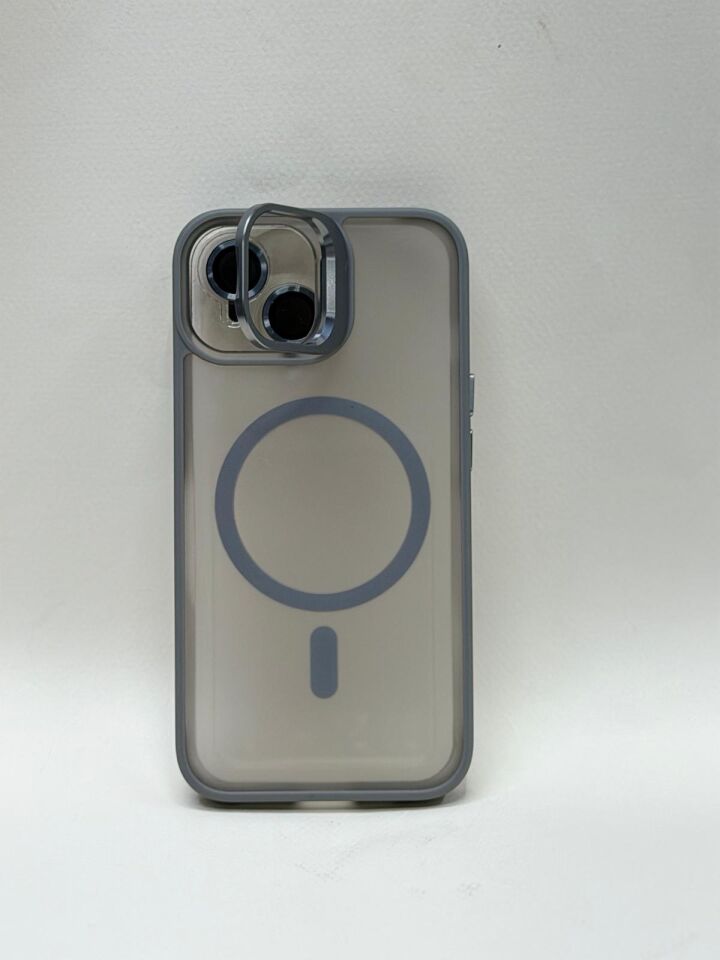 iPhone 13 / 14 Uyumlu MagSafe Destekli Lansman Kılıf - Kamera Korumalı Silikon Arka Kapak