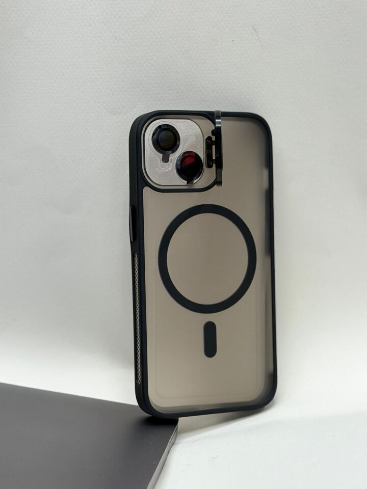 iPhone 13 / 14 Uyumlu MagSafe Destekli Lansman Kılıf - Kamera Korumalı Silikon Arka Kapak