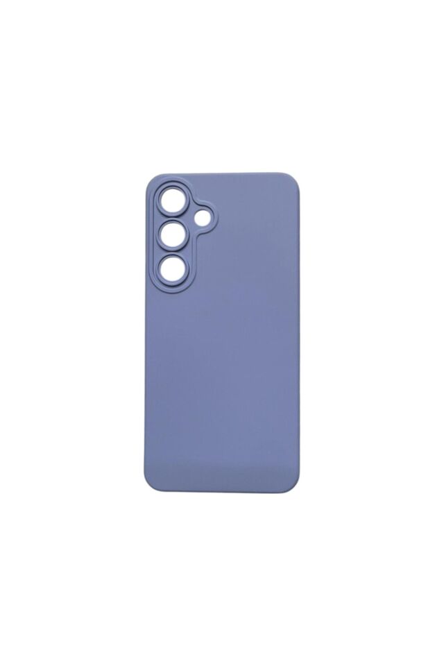 Samsung Galaxy S25 Uyumlu Silikon Lansman Kılıf Mavi
