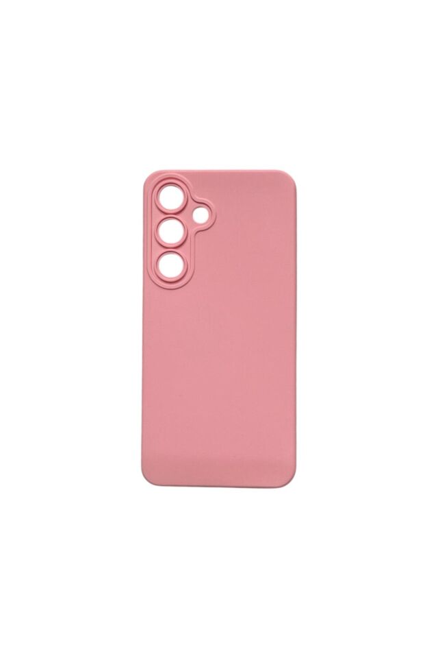 Samsung Galaxy S25 Uyumlu Silikon Lansman Kılıf Pembe