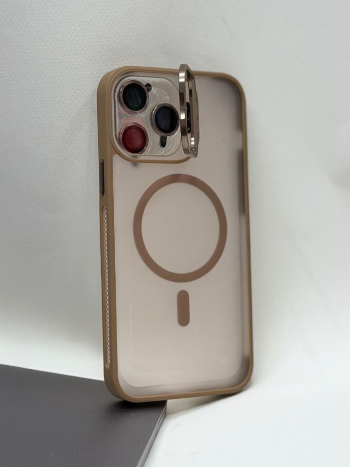 iPhone 13 Pro Max Uyumlu MagSafe Özellikli Mıknatıslı Premium Kılıf – Yüksek Hızlı Kablosuz Şarj Uyumlu Sararmayan Koruyucu Kapak