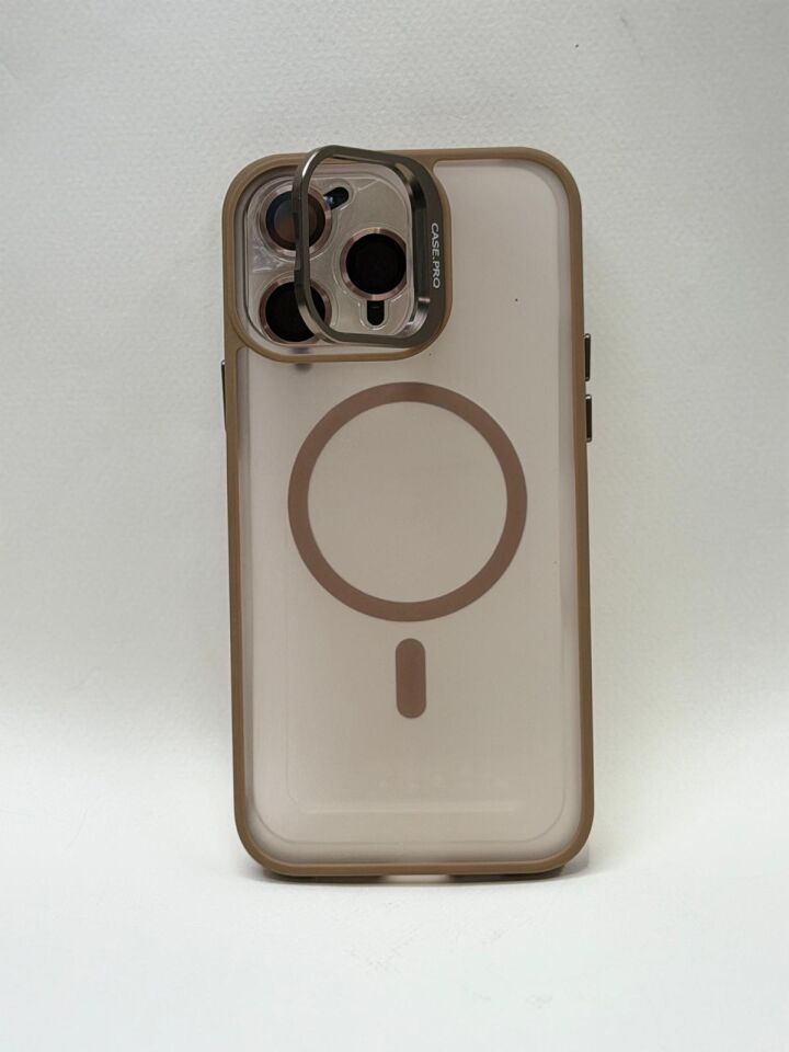 iPhone 13 Pro Max Uyumlu MagSafe Özellikli Mıknatıslı Premium Kılıf – Yüksek Hızlı Kablosuz Şarj Uyumlu Sararmayan Koruyucu Kapak
