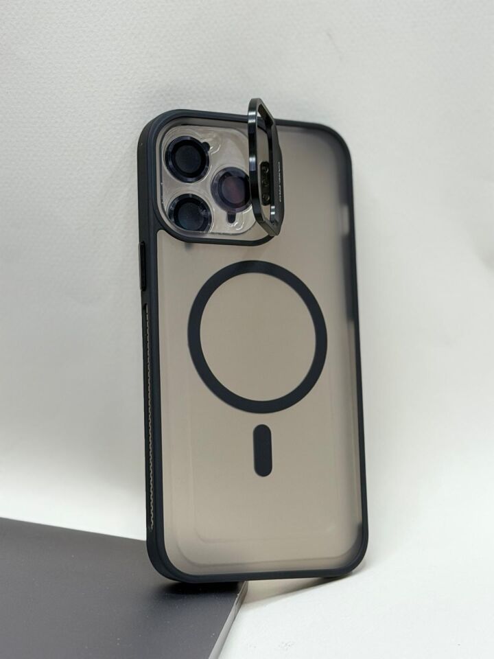 iPhone 13 Pro Max Uyumlu MagSafe Özellikli Mıknatıslı Premium Kılıf – Yüksek Hızlı Kablosuz Şarj Uyumlu Sararmayan Koruyucu Kapak