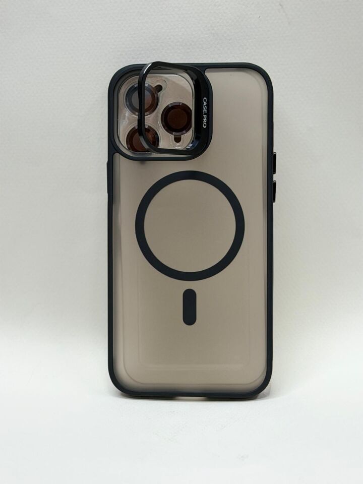iPhone 13 Pro Max Uyumlu MagSafe Özellikli Mıknatıslı Premium Kılıf – Yüksek Hızlı Kablosuz Şarj Uyumlu Sararmayan Koruyucu Kapak