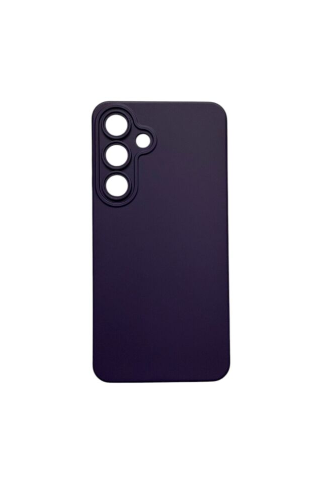Samsung S24 Uyumlu Silikon Lansman Kılıf Mor