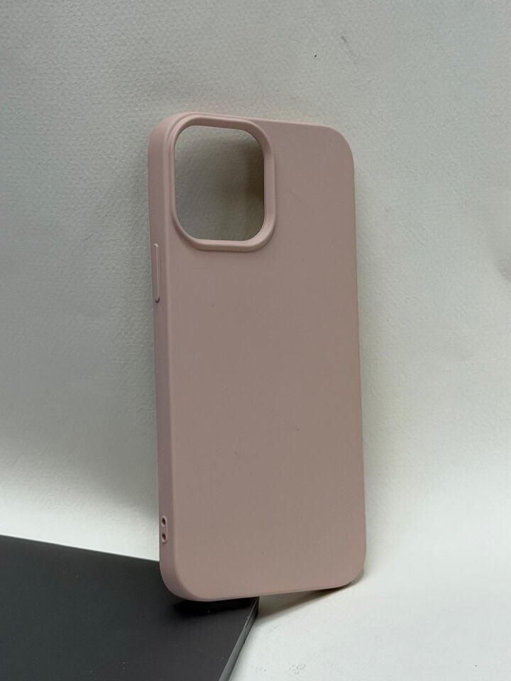 Iphone 13 Pro Max Uyumlu Silikon Lansman Kılıf Pembe