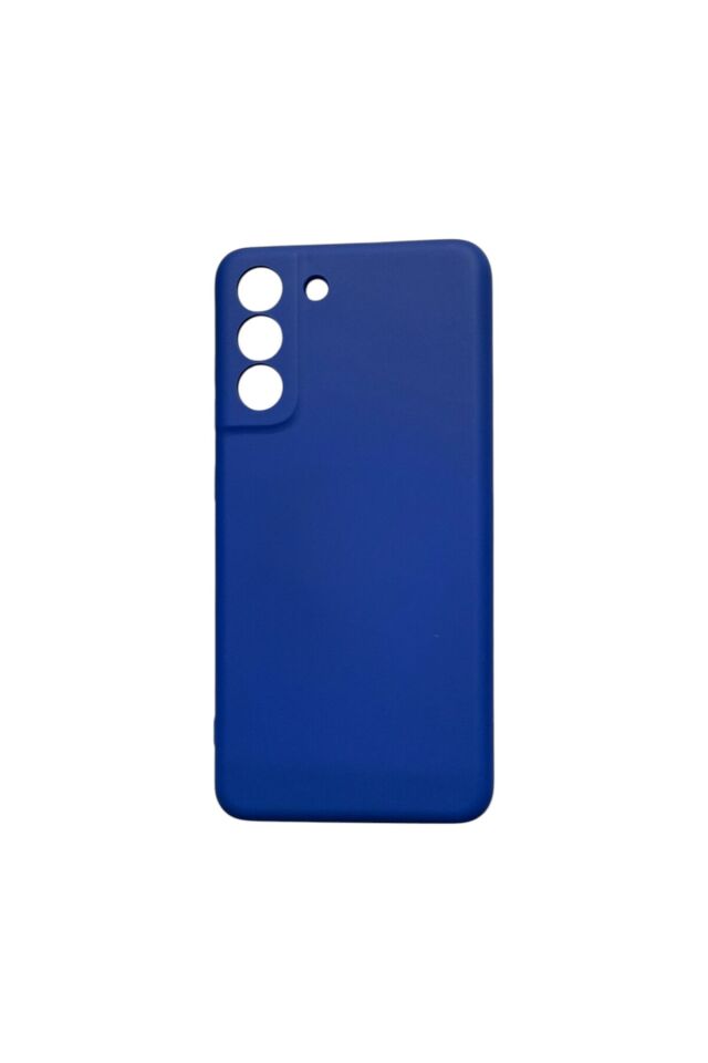 Samsung S21 FE Silikon Lansman Kılıf Lacivert