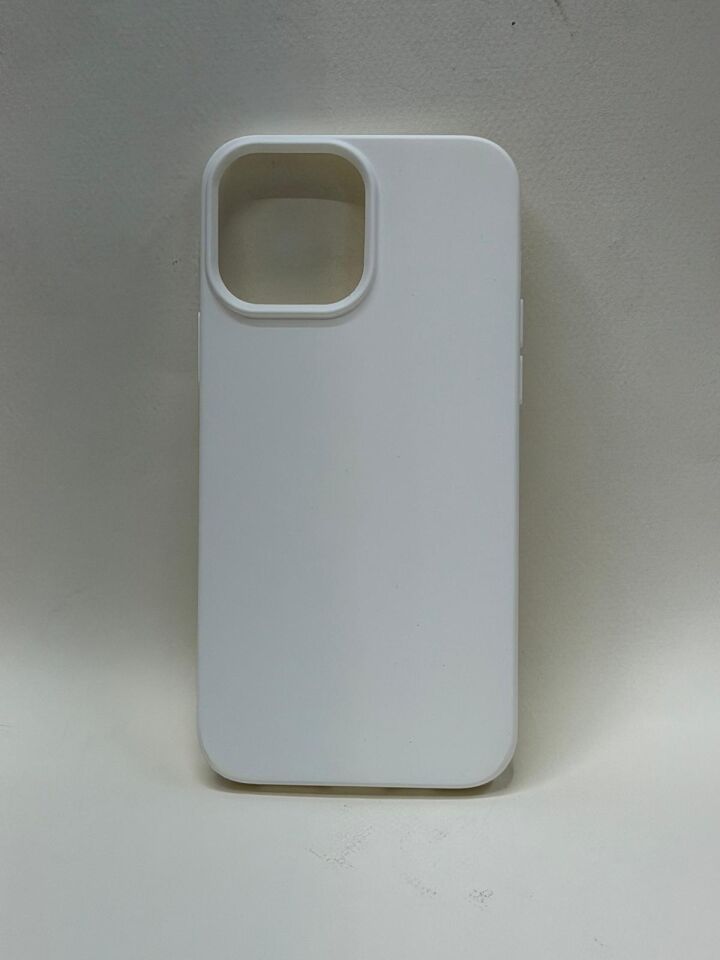 Iphone 13 Pro Max Uyumlu Silikon Lansman Kılıf Beyaz