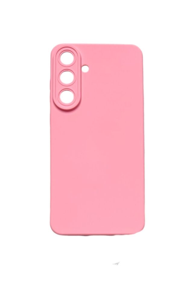 Samsung S25 FE Uyumlu Silikon Lansman Kılıf Pembe