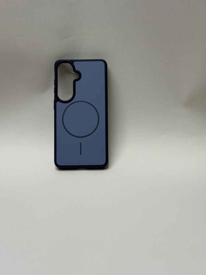 Samsung Galaxy S26 MagSafe Destekli Lansman Özel Premium Kılıf Lacivert