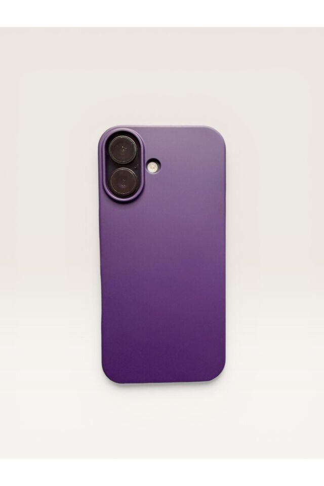 İphone 17 Silikon Lansman Kılıf Mor