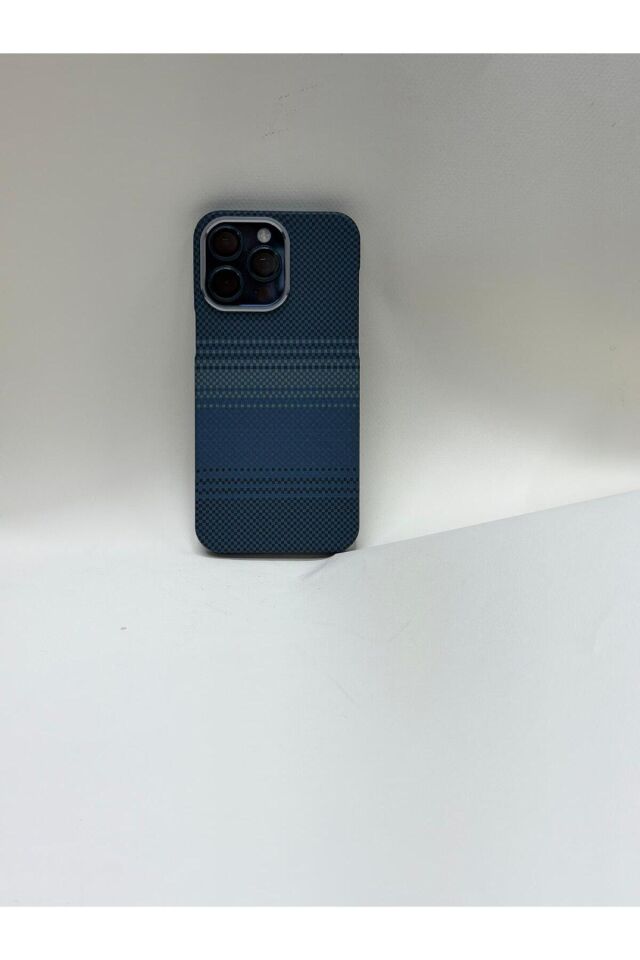 Iphone 15 pro max uyumlu yanmaz karbon fiber premium kılıf