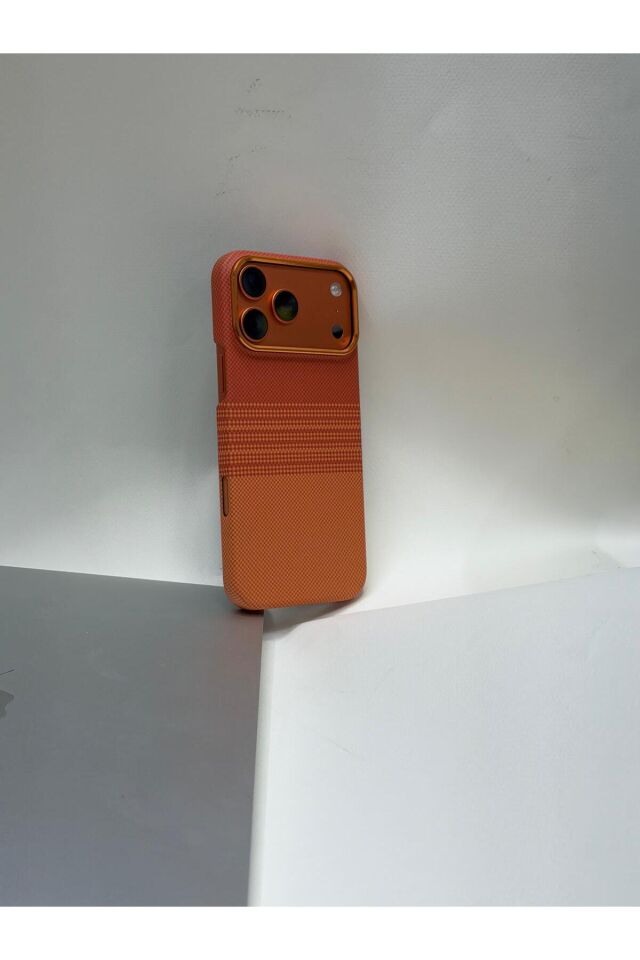 Iphone 17 pro max uyumlu yanmaz karbon fiber premium kılıf