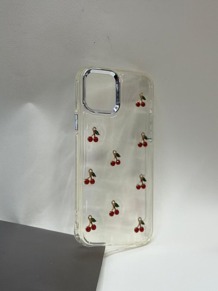 iPhone 12 / 12 Pro Uyumlu Lüks Mücevher Desenli Parlak Telefon Kılıfı
