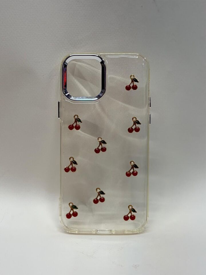 iPhone 12 / 12 Pro Uyumlu Lüks Mücevher Desenli Parlak Telefon Kılıfı