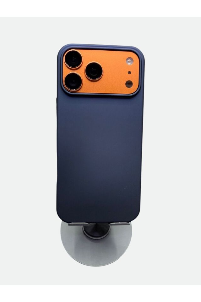 iPhone 17 Pro Max Silikon Lansman Kılıf Lacivert