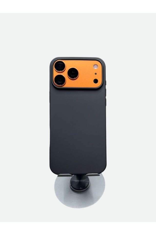 İphone 17 Pro Max Silikon Lansman Kılıf Siyah